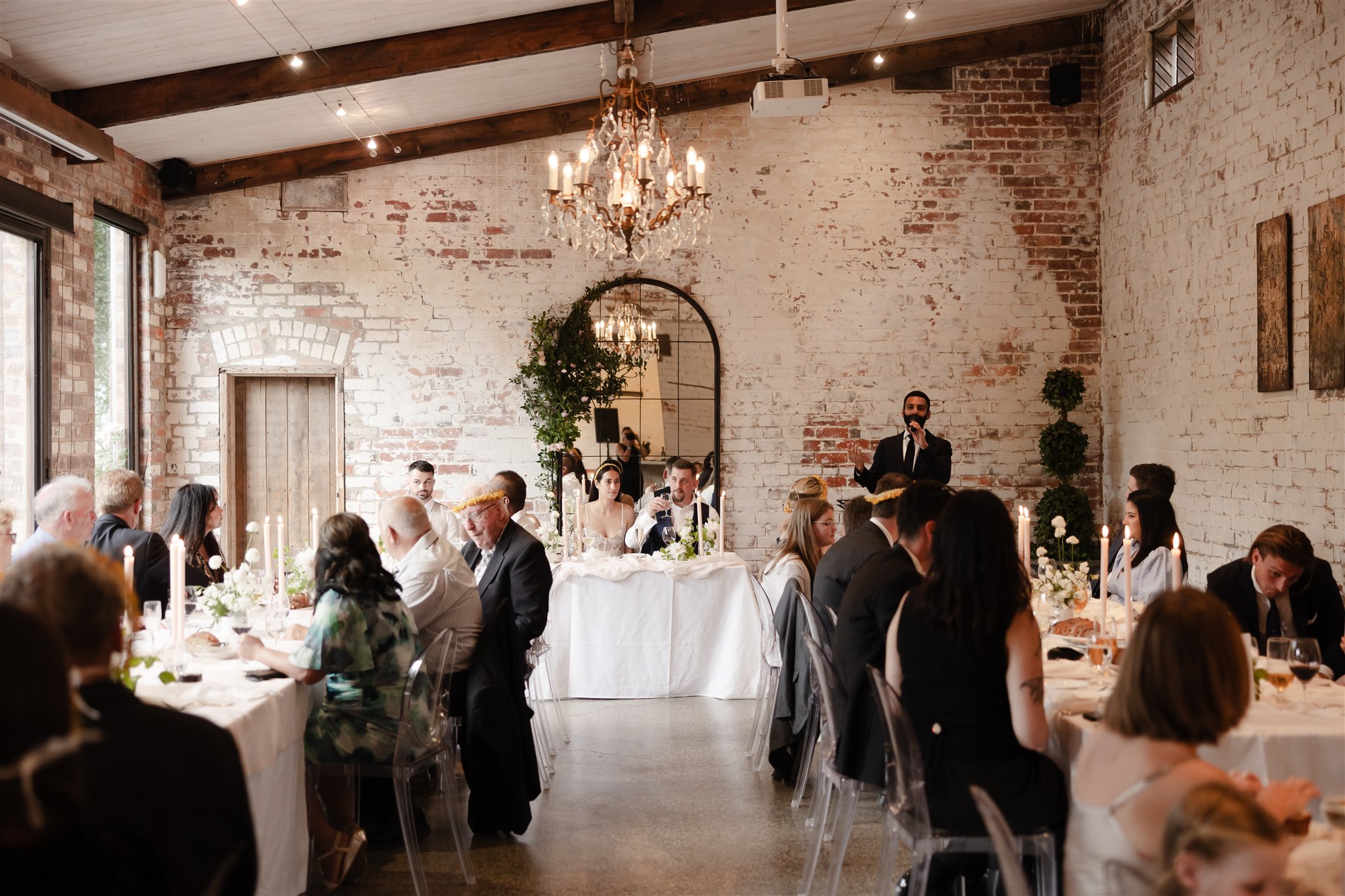 Wedding reception at Stones of the Yarra Valley Wedding Venue