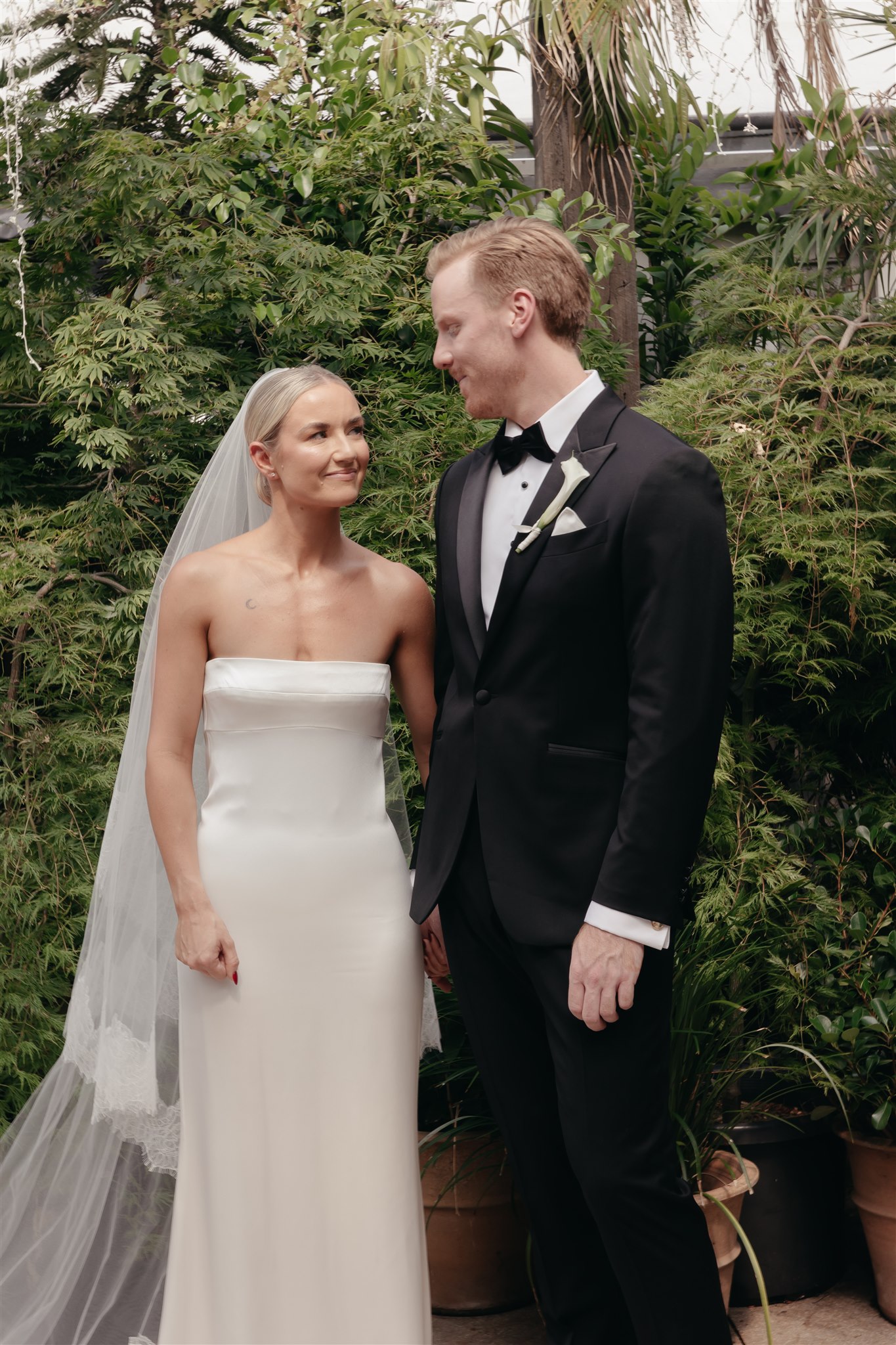 Wedding Ceremony at Melbourne Wedding Venue Glasshaus design