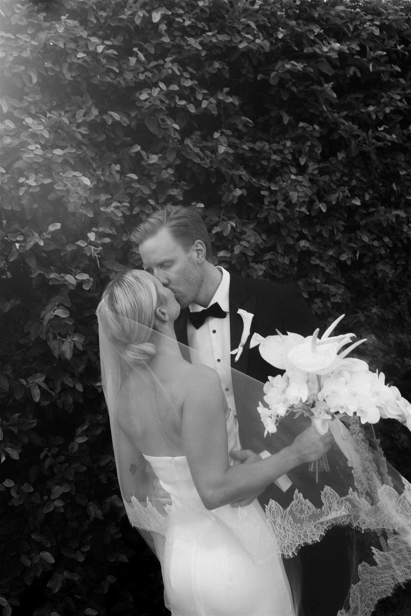 Bridal portraits around Glasshaus in Melbourne