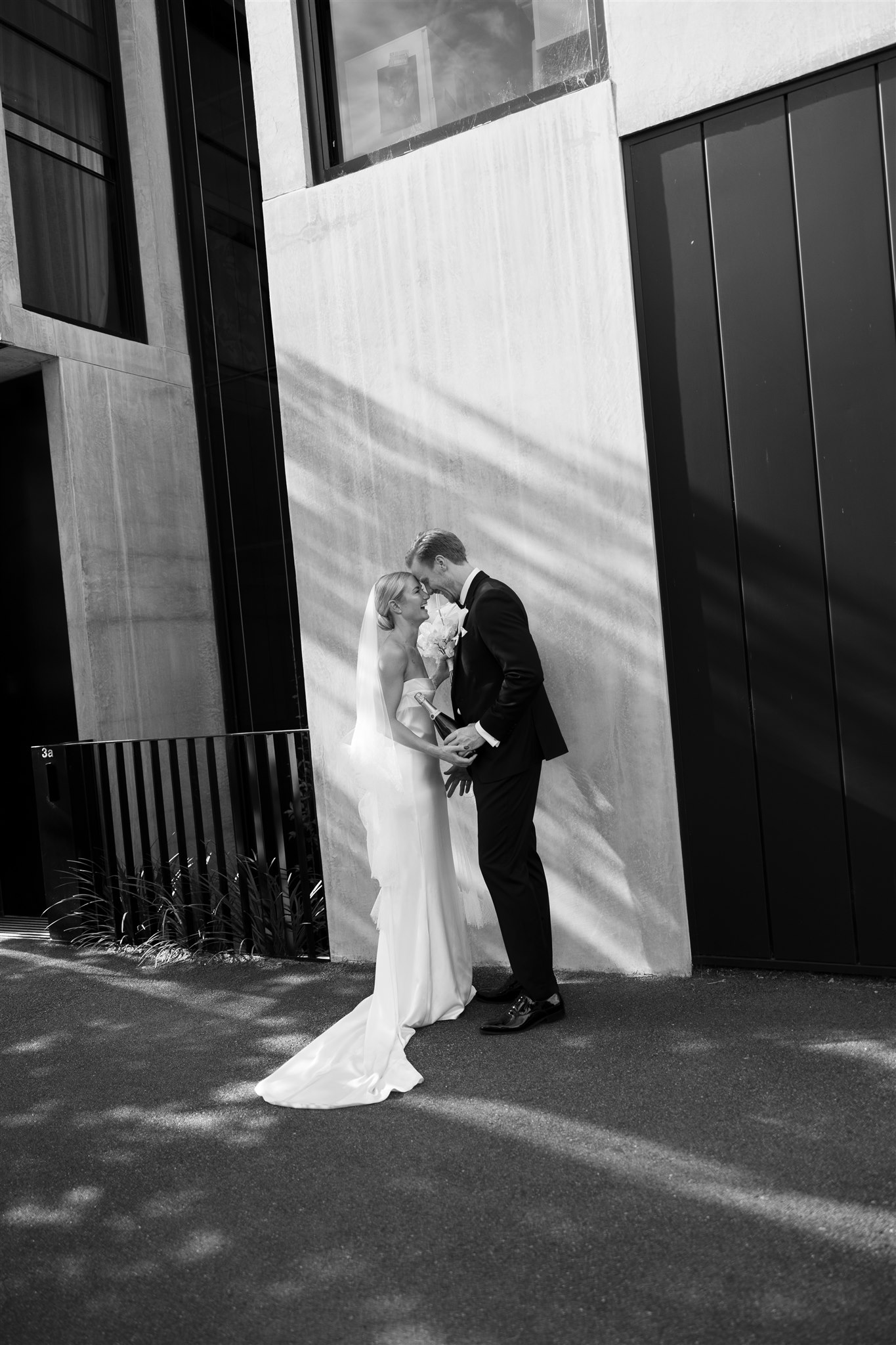 Bridal Portraits in the City, Melbourne