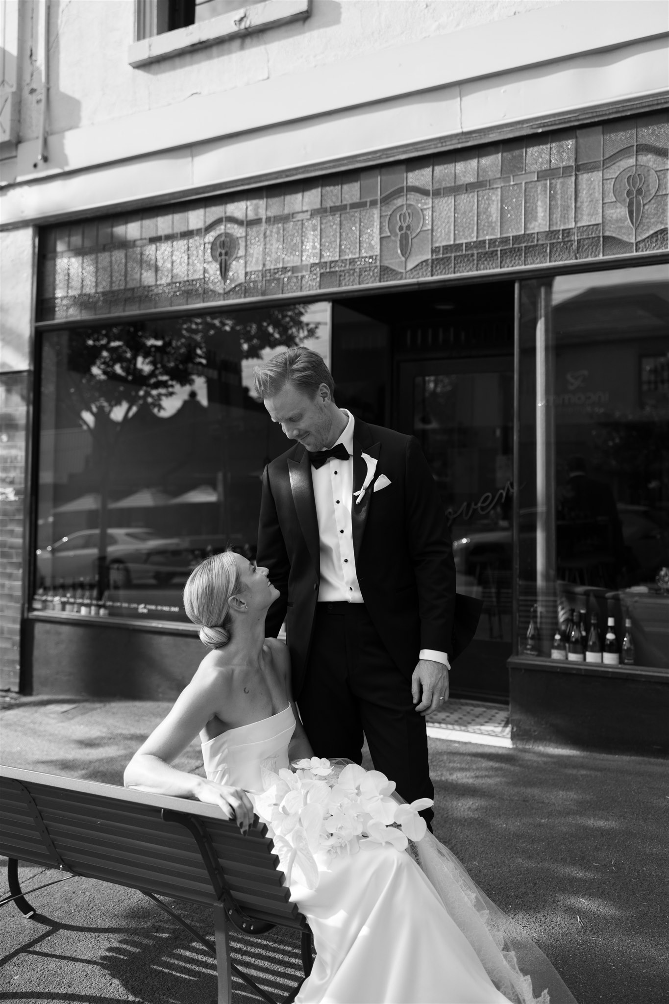 Bridal Portraits in the City, Melbourne