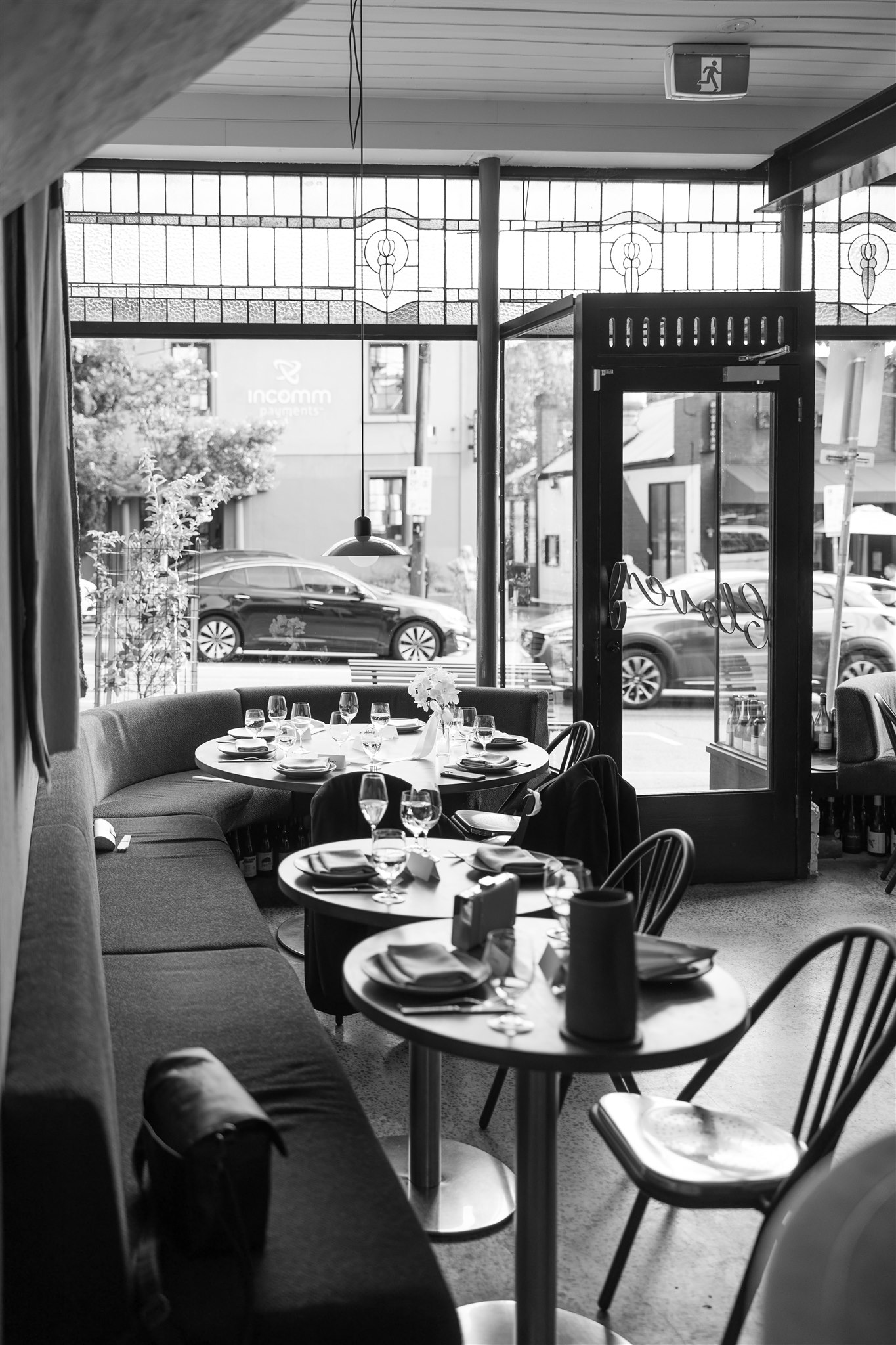 Dinner party style wedding reception at Clover, Melbourne