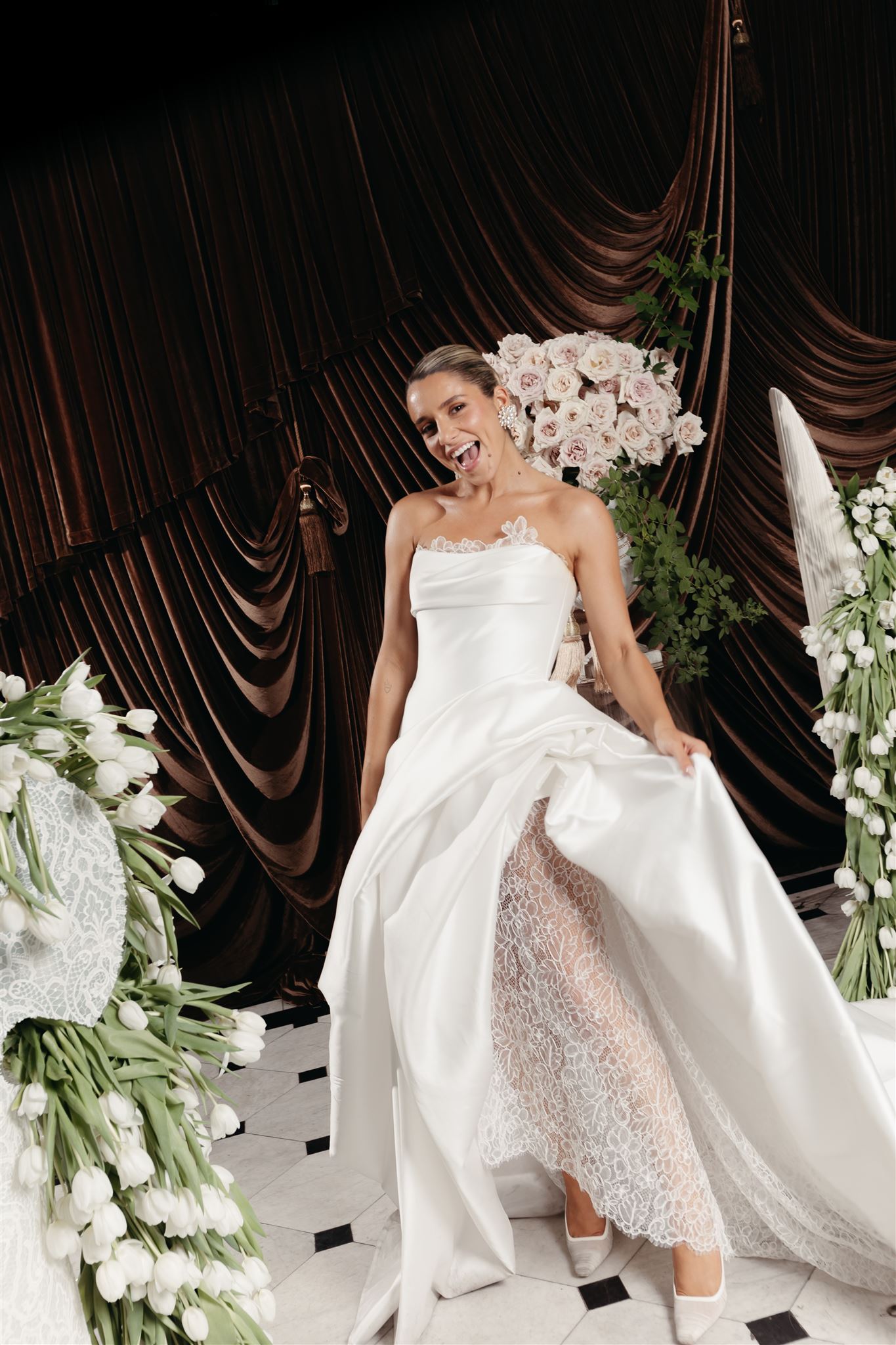 Maxine Wylde's Wedding as seen in Vogue