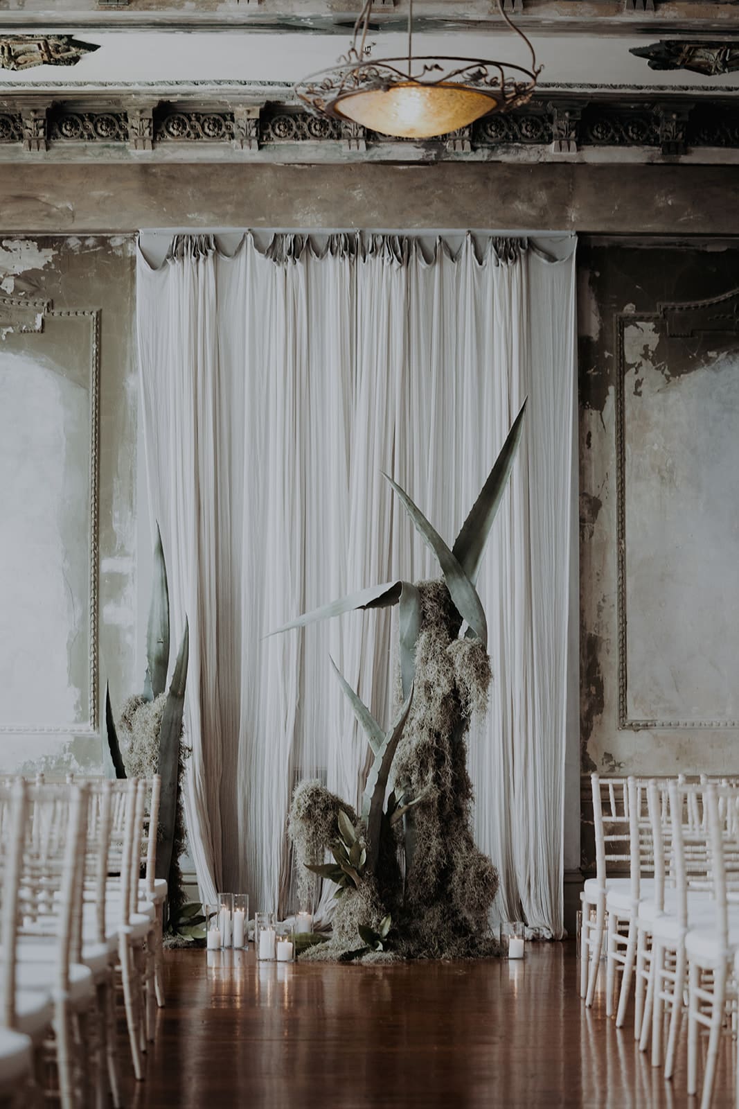 The George Ballroom wedding ceremony captured by Maegan Brown Moments