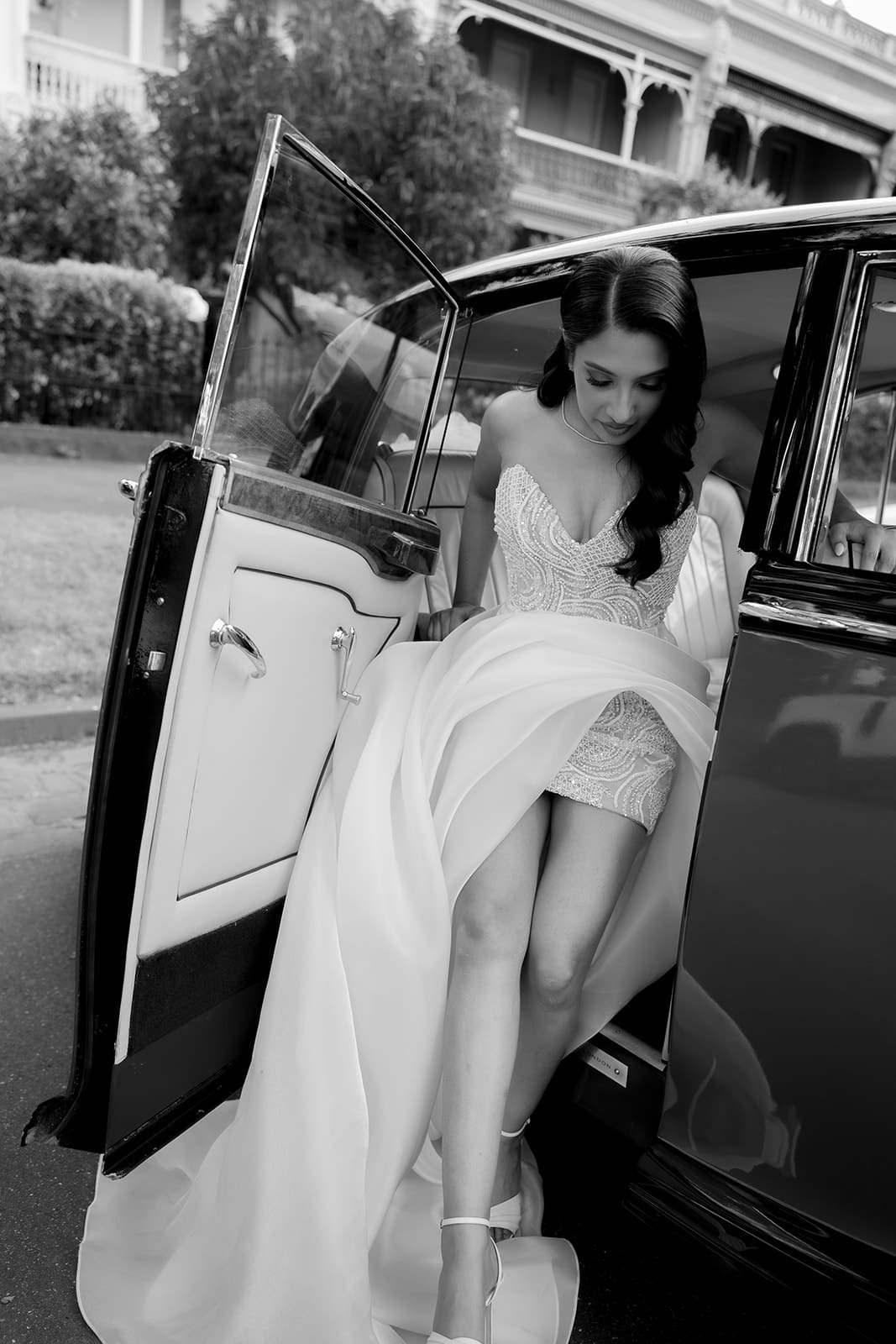 Fashion wedding photographer Melbourne – Alin Le’Kal dress detail