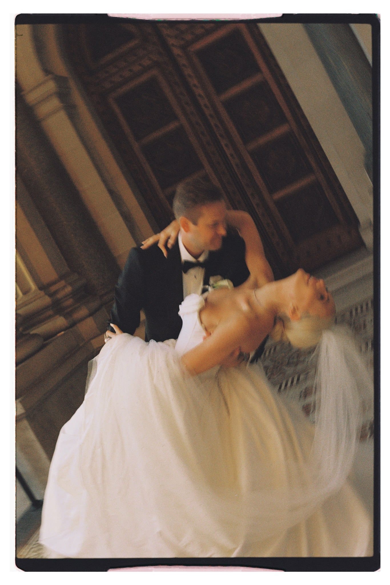 Bridal Portraits in Melbourne captured in 35mm film