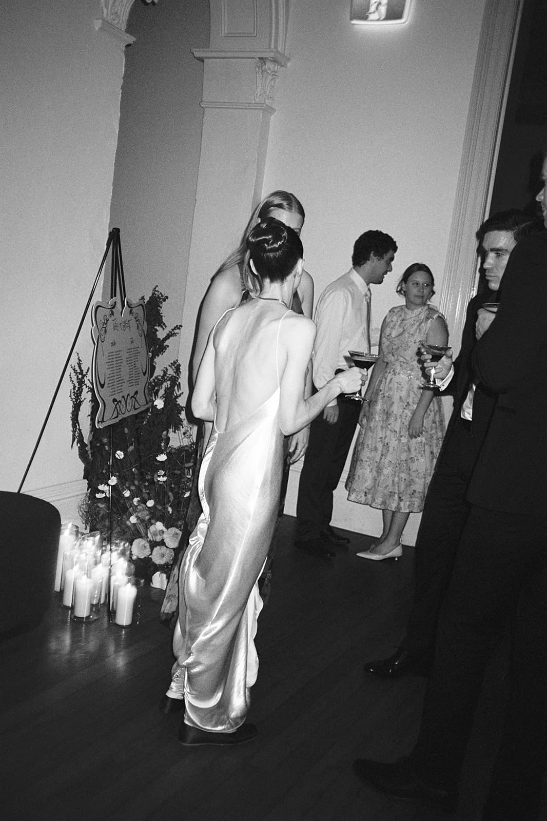 Editorial film wedding photos