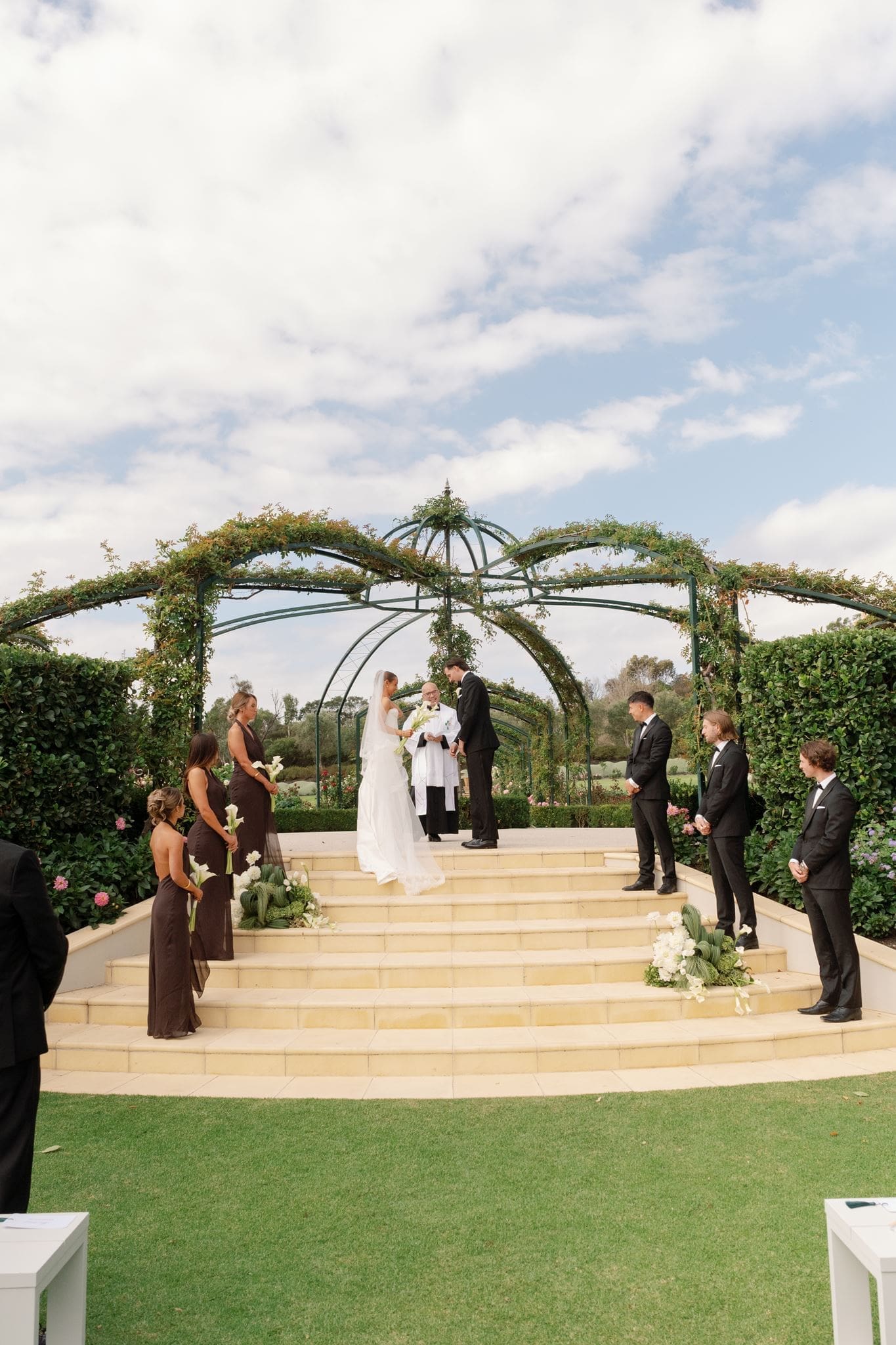 Wedding Ceremony at Sunny Side Estate Events