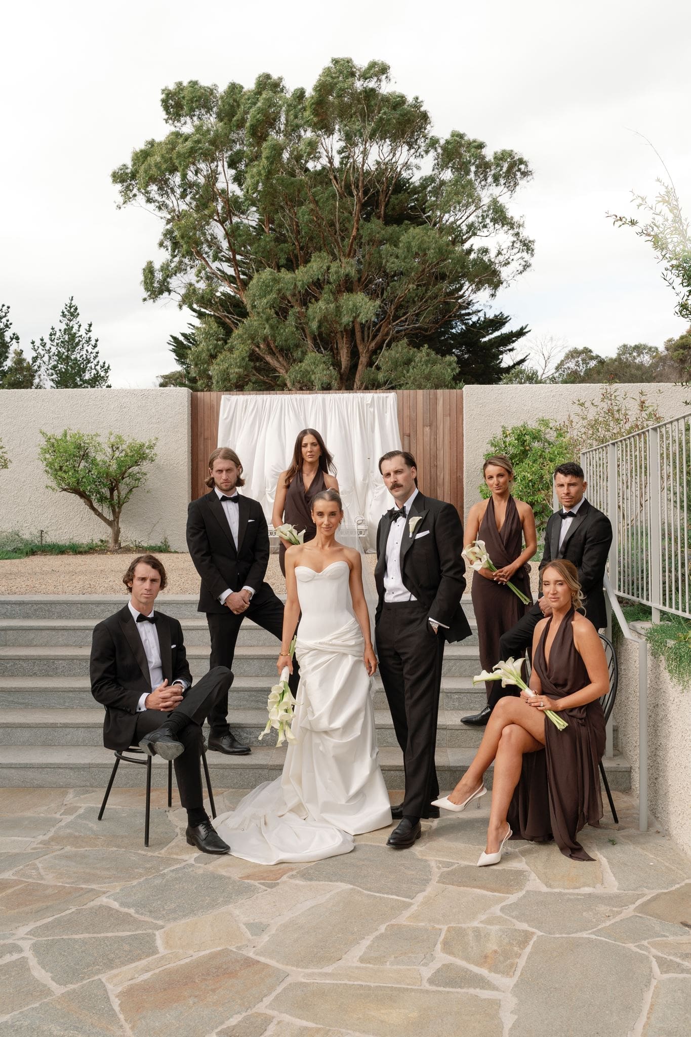 Bridal party portraits